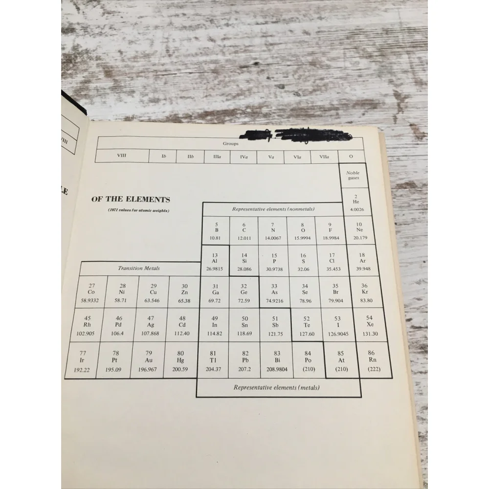 Lange's Handbook of Chemistry 11th Edition Vintage 1973 Hardcover John A Dean